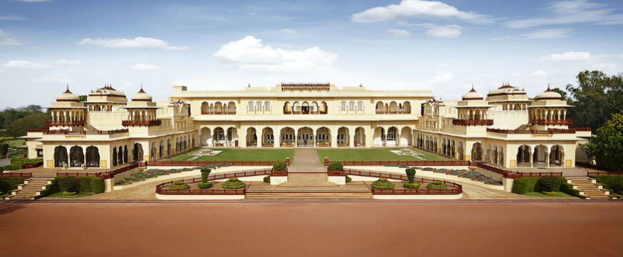 High Tea at the Rambagh Palace, Jaipur